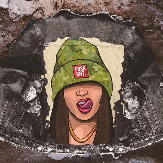 DadPLS Dadcore Vintage Denim Jacket | Women’s Casual College Style